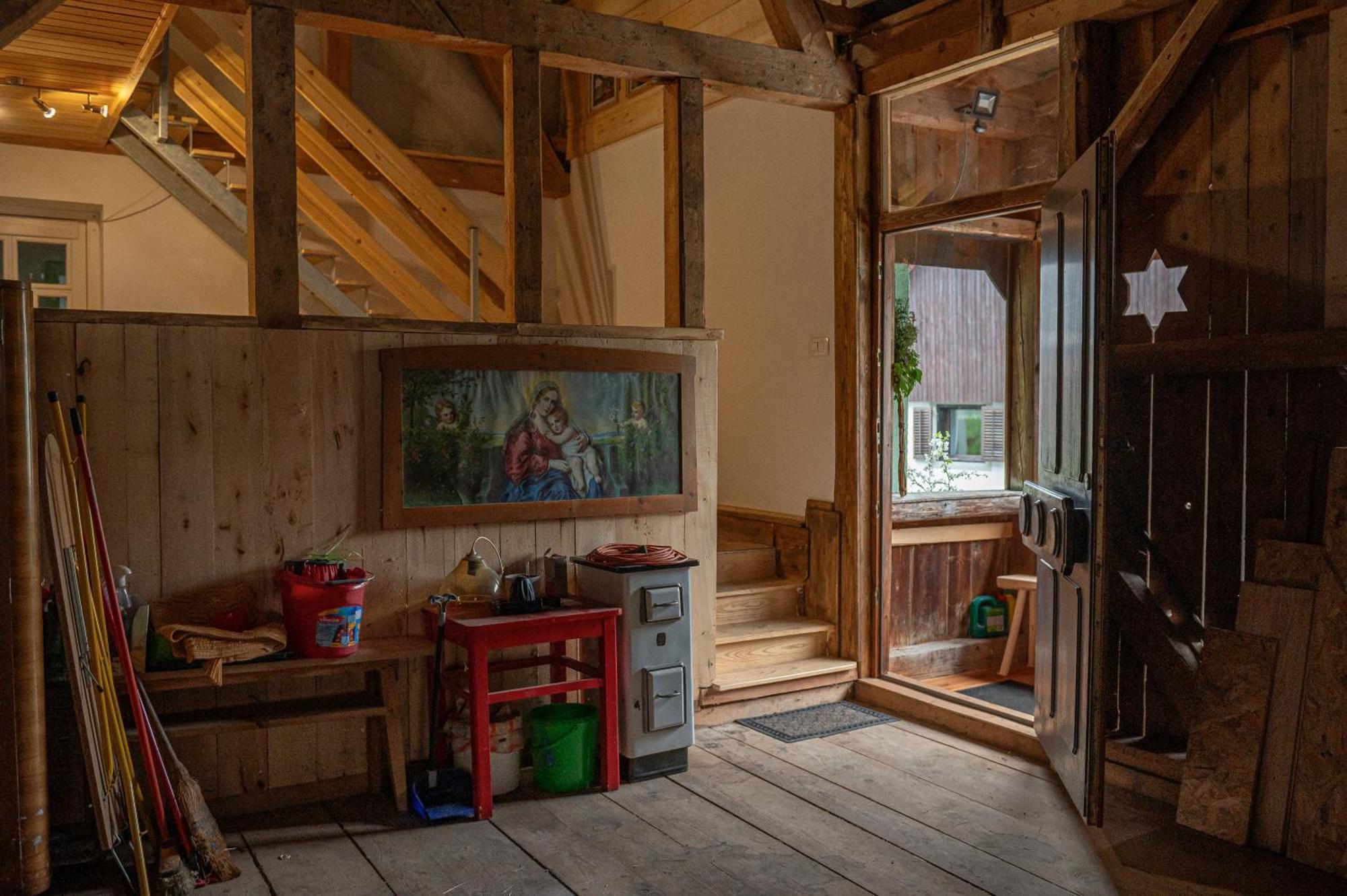 Zelena Hisa Pri Bjov Apartman Bohinjska Bela Kültér fotó