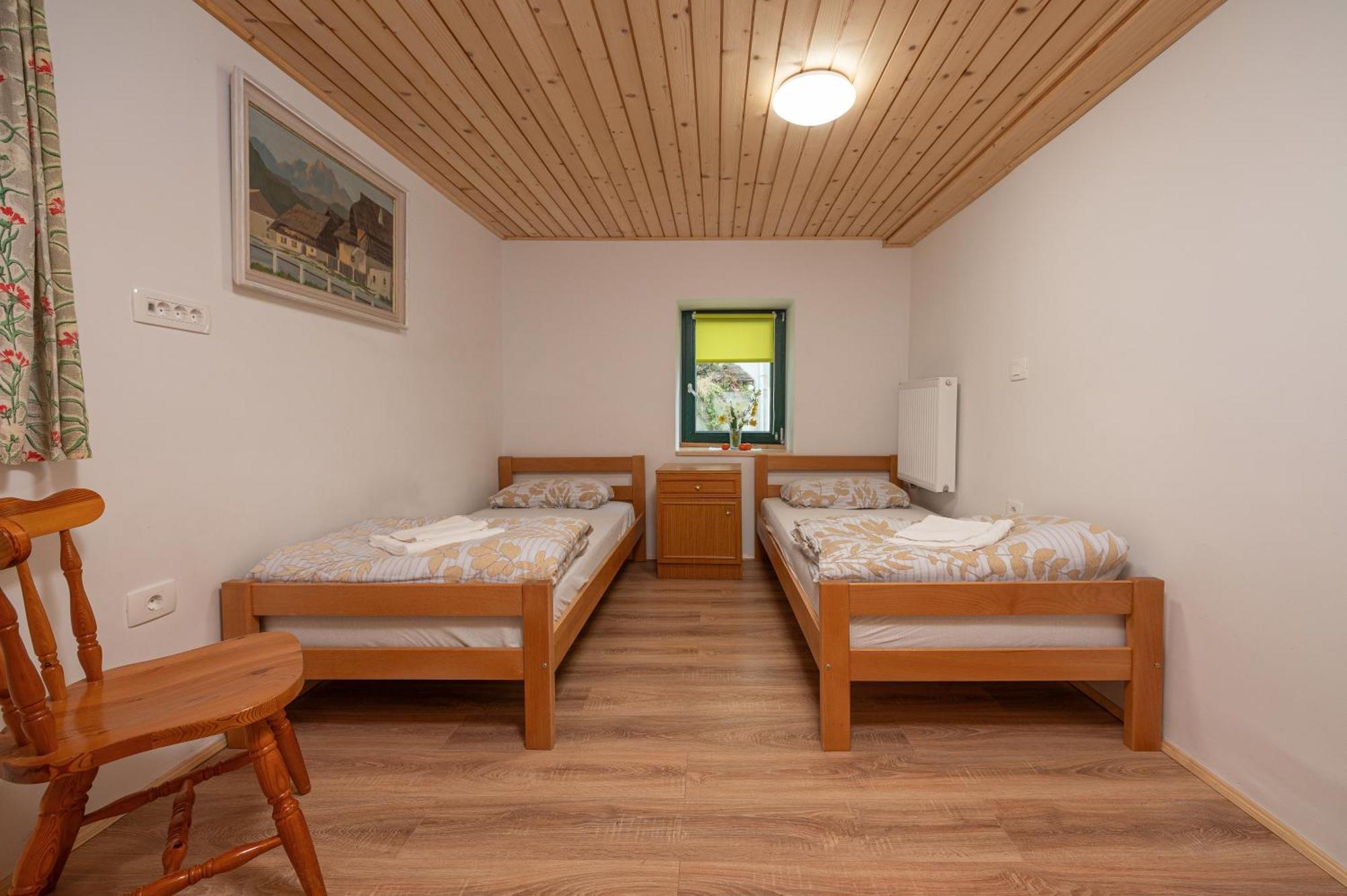 Zelena Hisa Pri Bjov Apartman Bohinjska Bela Kültér fotó