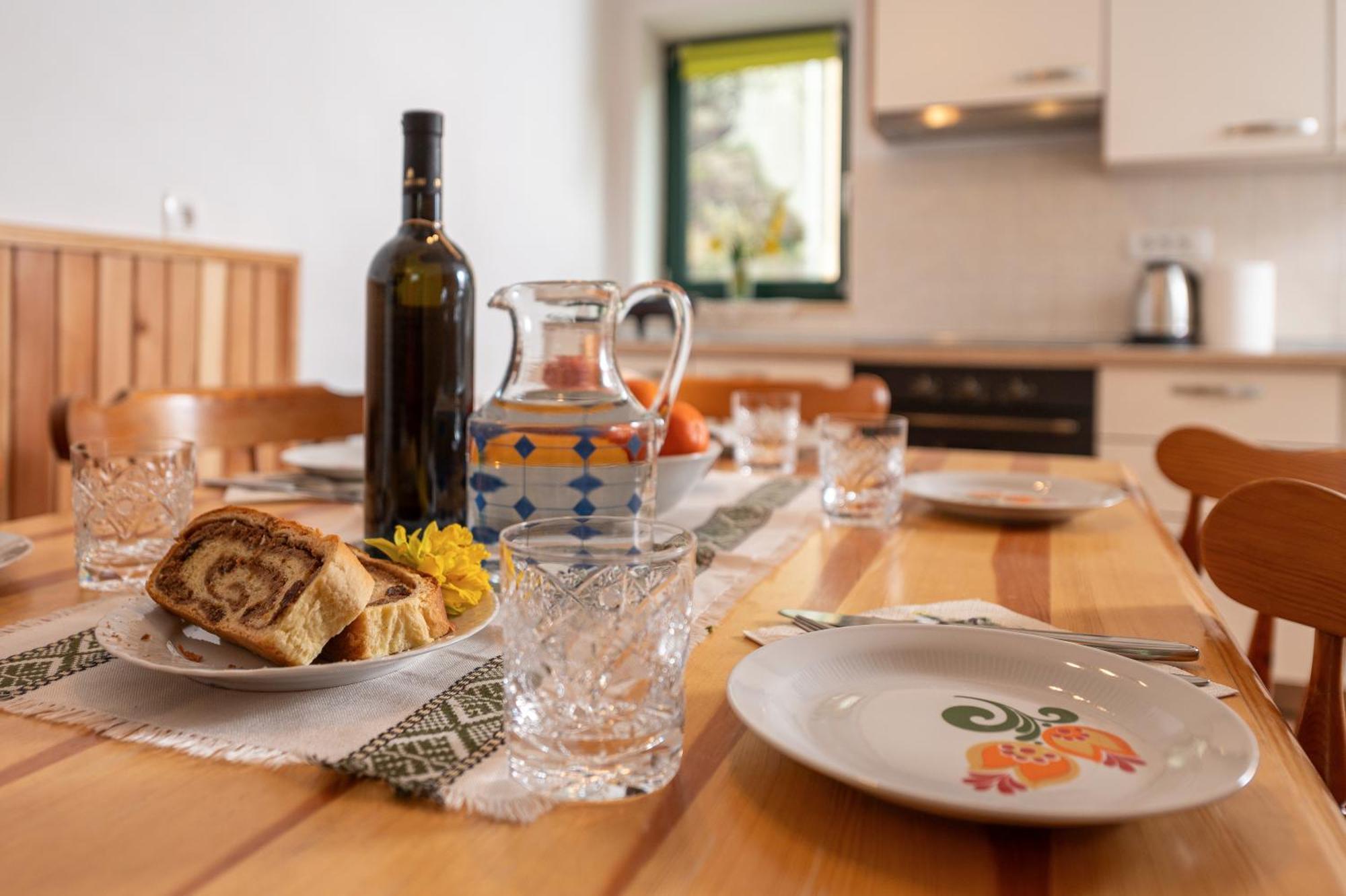 Zelena Hisa Pri Bjov Apartman Bohinjska Bela Kültér fotó