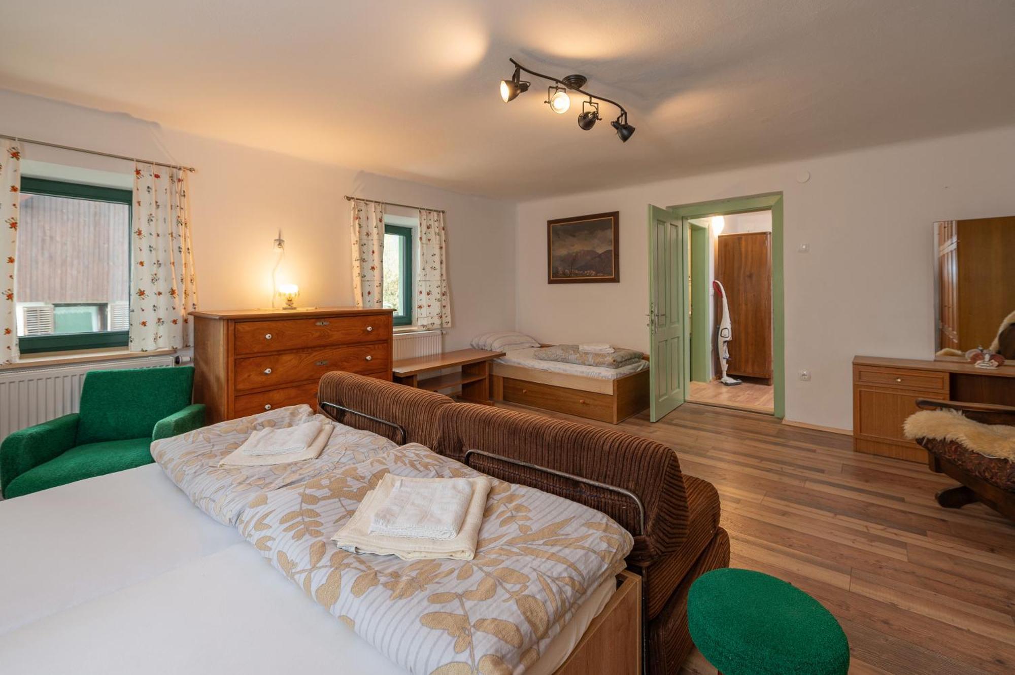 Zelena Hisa Pri Bjov Apartman Bohinjska Bela Kültér fotó