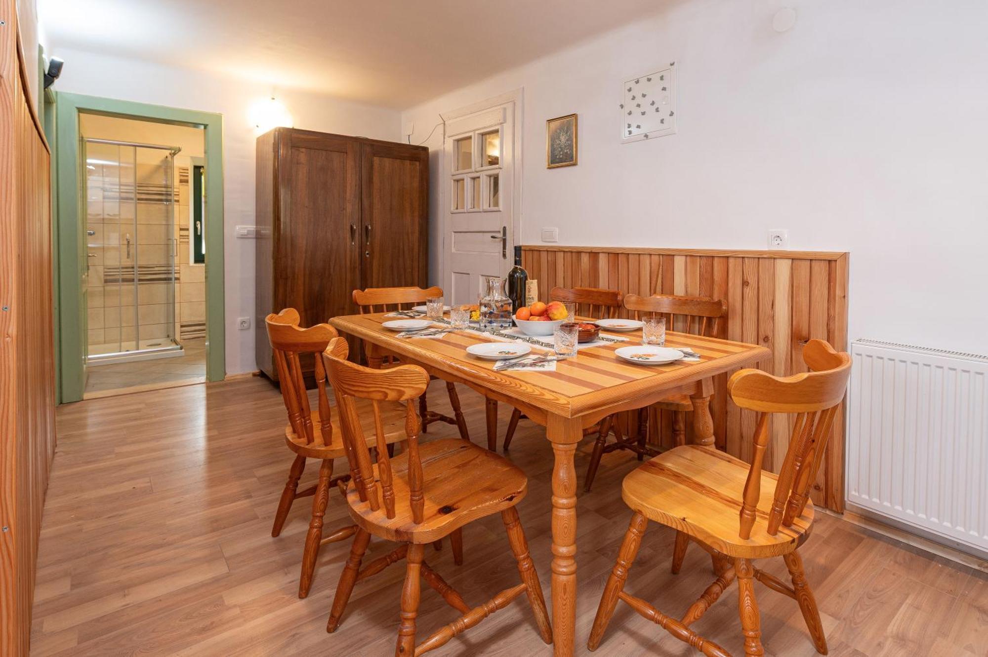Zelena Hisa Pri Bjov Apartman Bohinjska Bela Kültér fotó